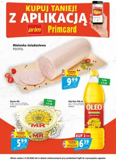 Pogląd gazetki "Prim Market promocje - Primcard" ze sklepu Prim Market ważnej od 01.10.2026