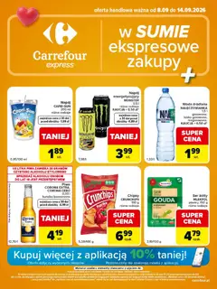 Pogląd gazetki "Carrefour gazetka - Express II" ze sklepu Carrefour ważnej od 08.09.2026
