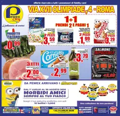 Anteprima dell'opuscolo Pewex volantino Olimpiade dal negozio Pewex valido da 01/07/2026