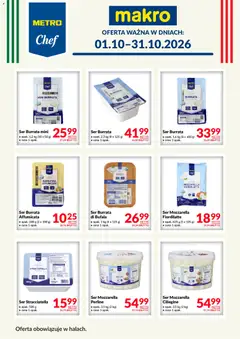 Pogląd gazetki "Makro gazetka - Metro Chef" ze sklepu Makro ważnej od 01.10.2026