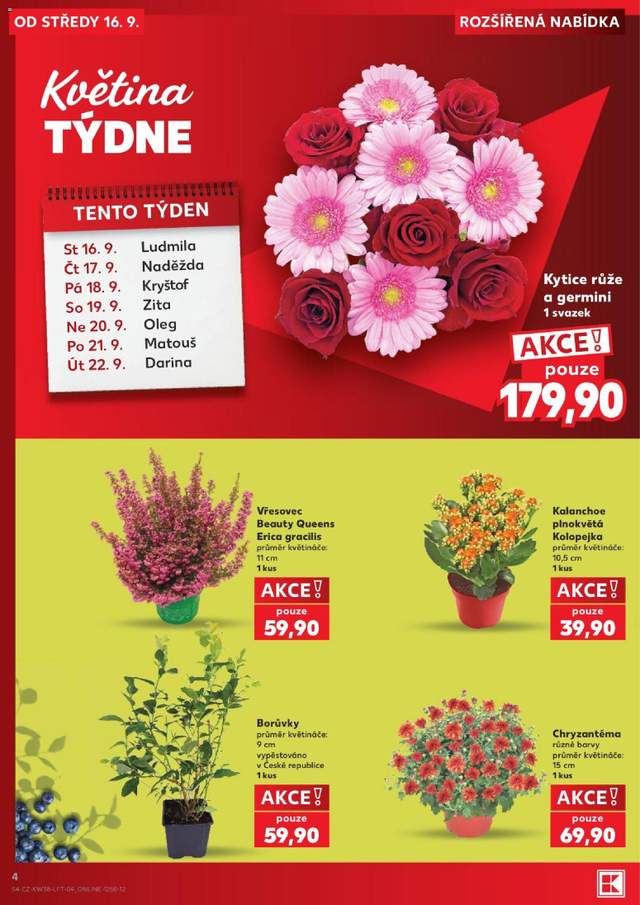 Nový Kaufland leták od 16.09.