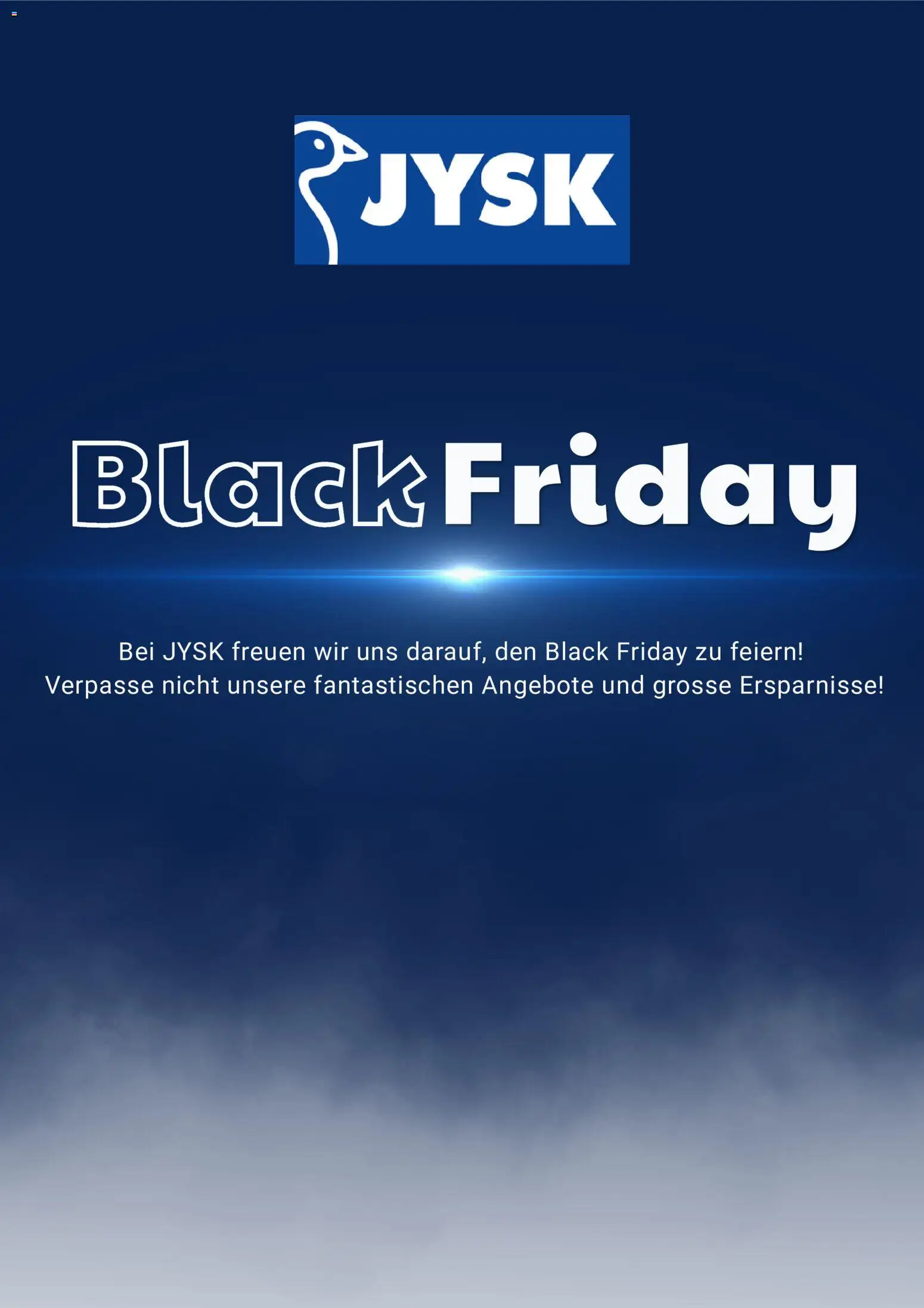 Vorschau des Merkblatts JYSK Black Friday Vorankündigung vom Shop JYSK gültig von 23.10.2026 bis 