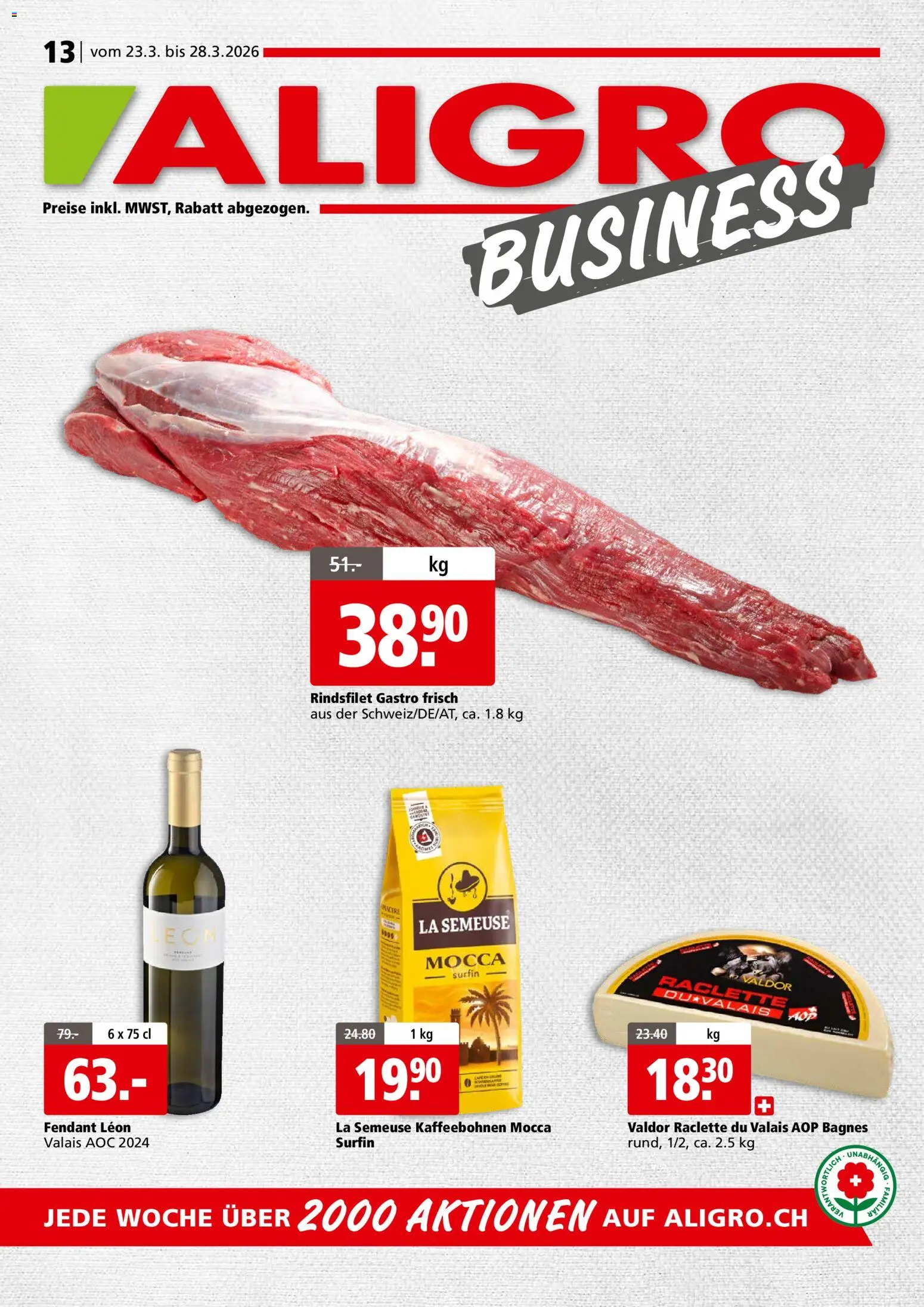 Aligro Prospekt ab 23.03.2026 > Angebote