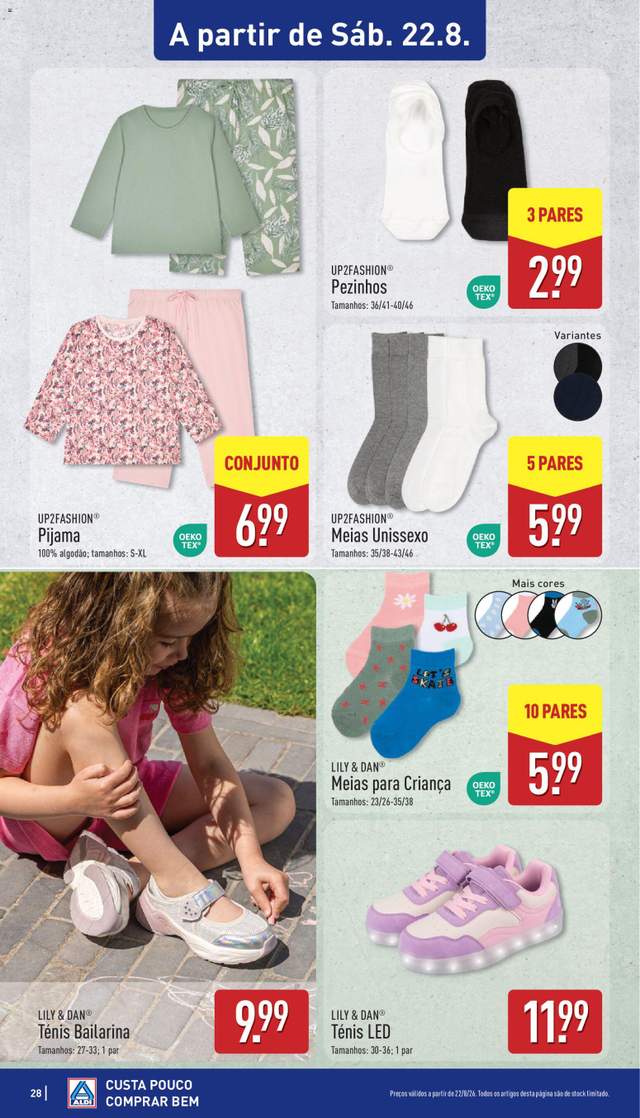 Novo folheto Aldi a partir de 17/08