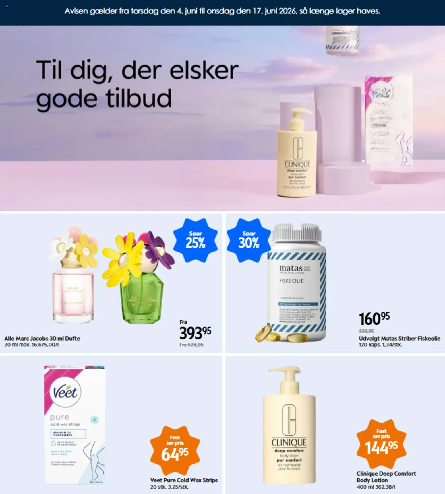Eksempel på tilbudsavis Matas - Tilbudsavis Uge 23 fra butik Matas gyldig fra 04/06/2026