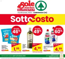 Anteprima dell'opuscolo Eurospar volantino Chirignago dal negozio Eurospar valido da 01/10/2026