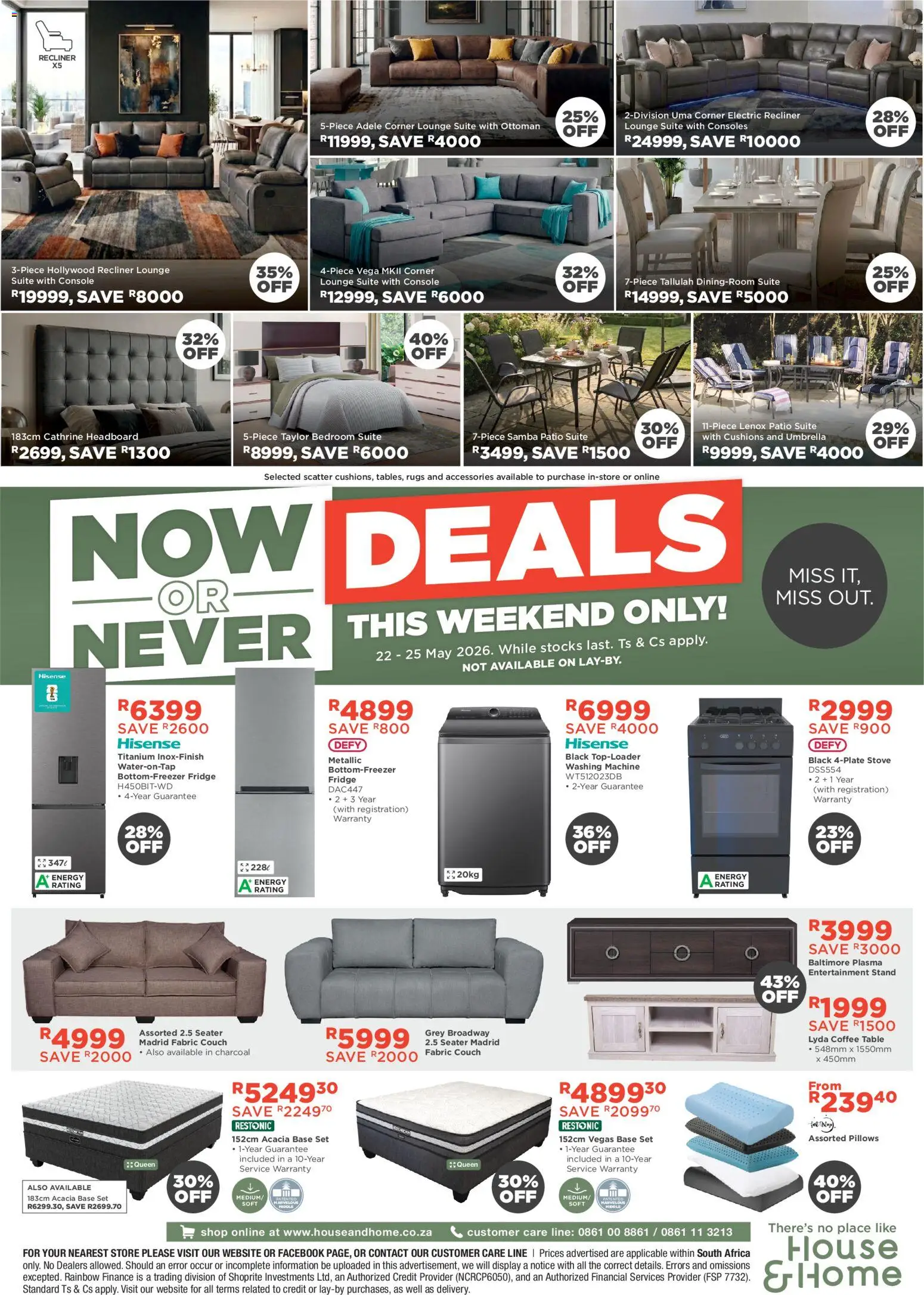 Preview of House and Home flyer valid from 22/05/2026