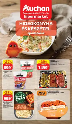 Auchan - Auchan Hidegkonyha ajánlataink megtekintése, amely érvényes 2026.07.02.-től