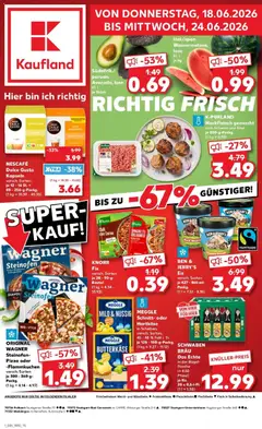 Vorschau von dem Prospekt des Geschäftes Kaufland, gültig ab dem 18.06.2026