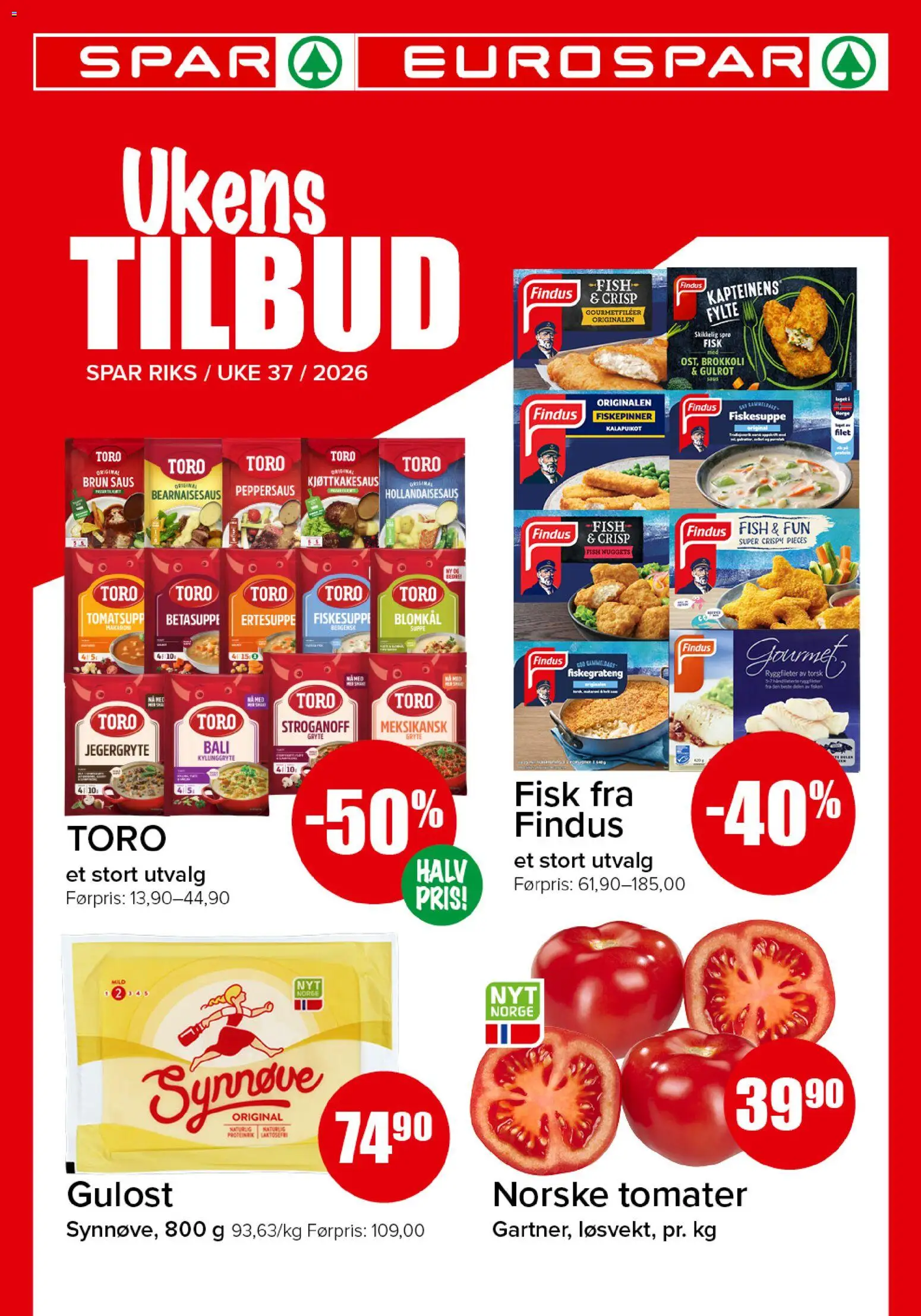 Forhåndsvis Spar kundeavis fra butikk Spar gyldig fra 07/09/2026