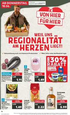 Vorschau von dem Prospekt des Geschäftes Kaufland, gültig ab dem 18.06.2026