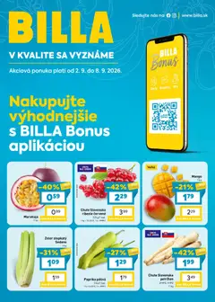 Náhľad Billa letáku platného od 02.09.2026