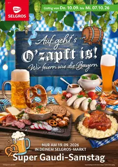 Vorschau von dem Prospekt des Geschäftes Selgros, gültig ab dem 10.09.2026