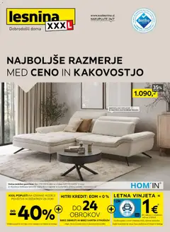 Predogled kataloga iz trgovine XXXL Lesnina veljaven od 18.05.2026