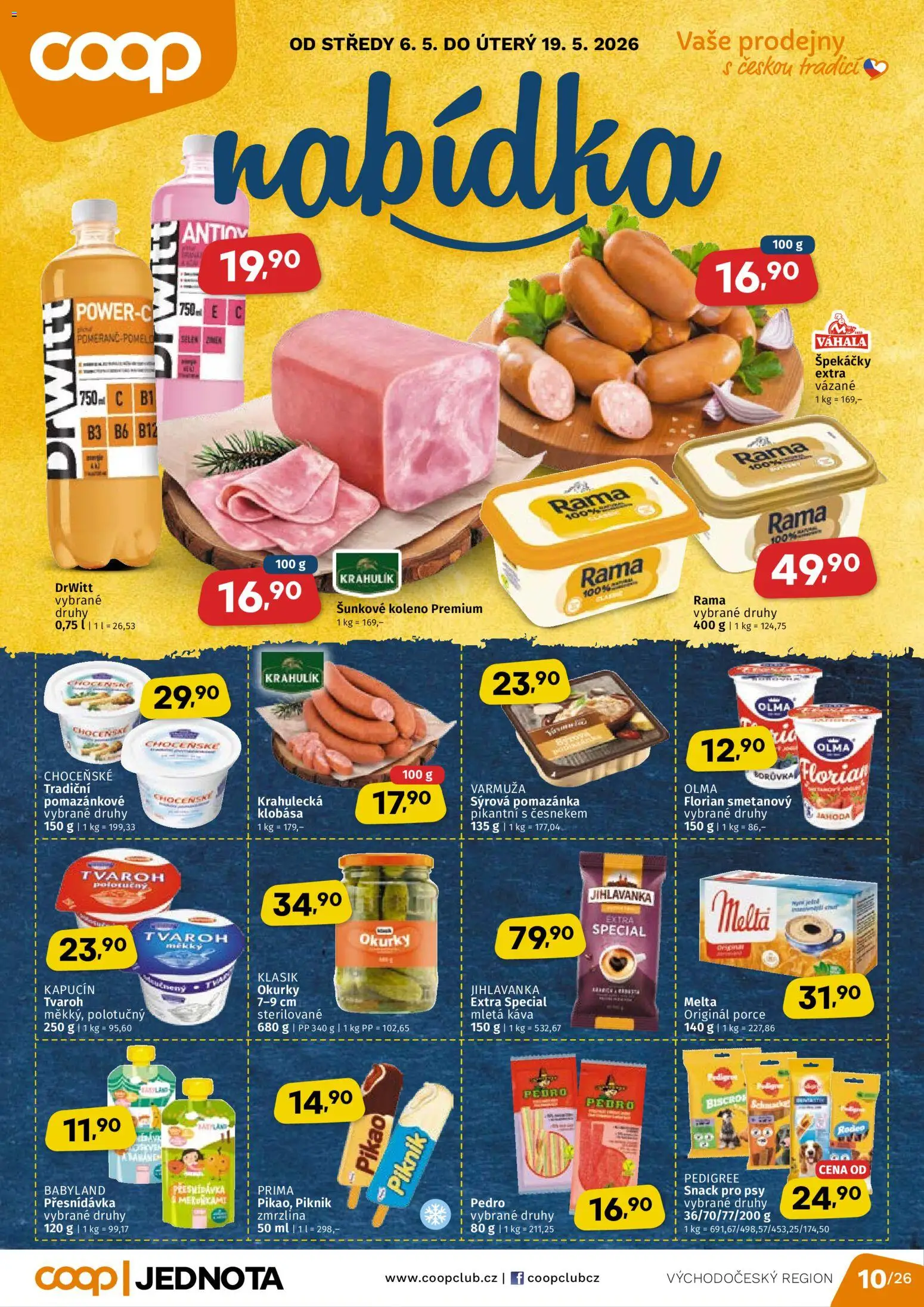Náhled nabídky: Coop Coop leták - Východočeský region platný od 06.05.2026