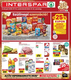 Interspar - Interspar akciós újság megtekintése, amely érvényes 2026.07.16.-től
