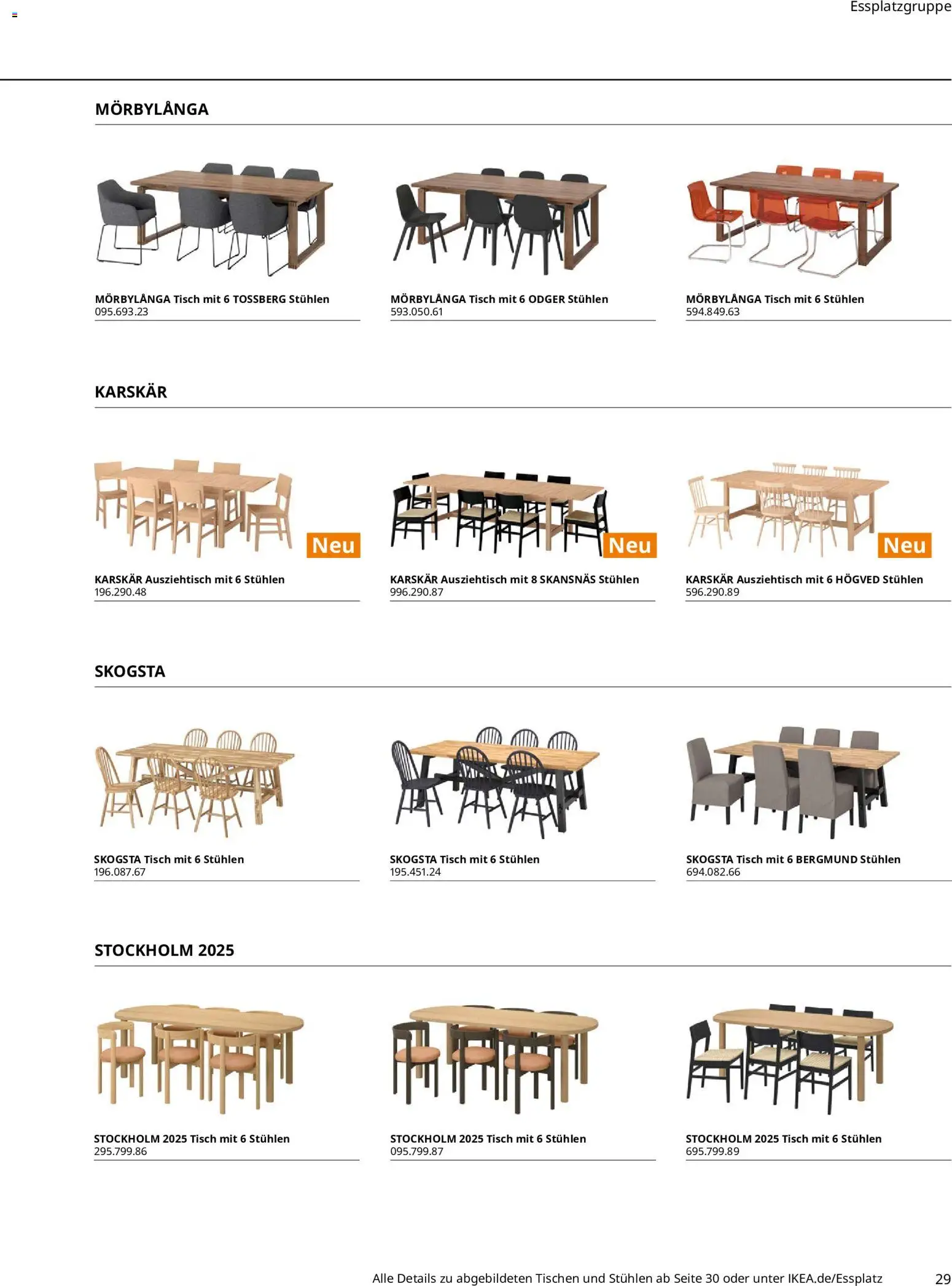 Vorschau von dem Prospekt des Geschäftes Ikea, gültig ab dem 11.09.2026 - Tisch