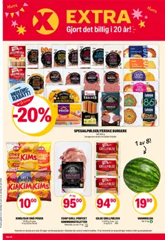 Forhåndsvis Coop Extra kundeavis fra butikk Coop Extra gyldig fra 22/06/2026