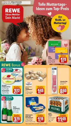 Vorschau von dem Prospekt des Geschäftes Rewe, gültig ab dem 04.05.2026