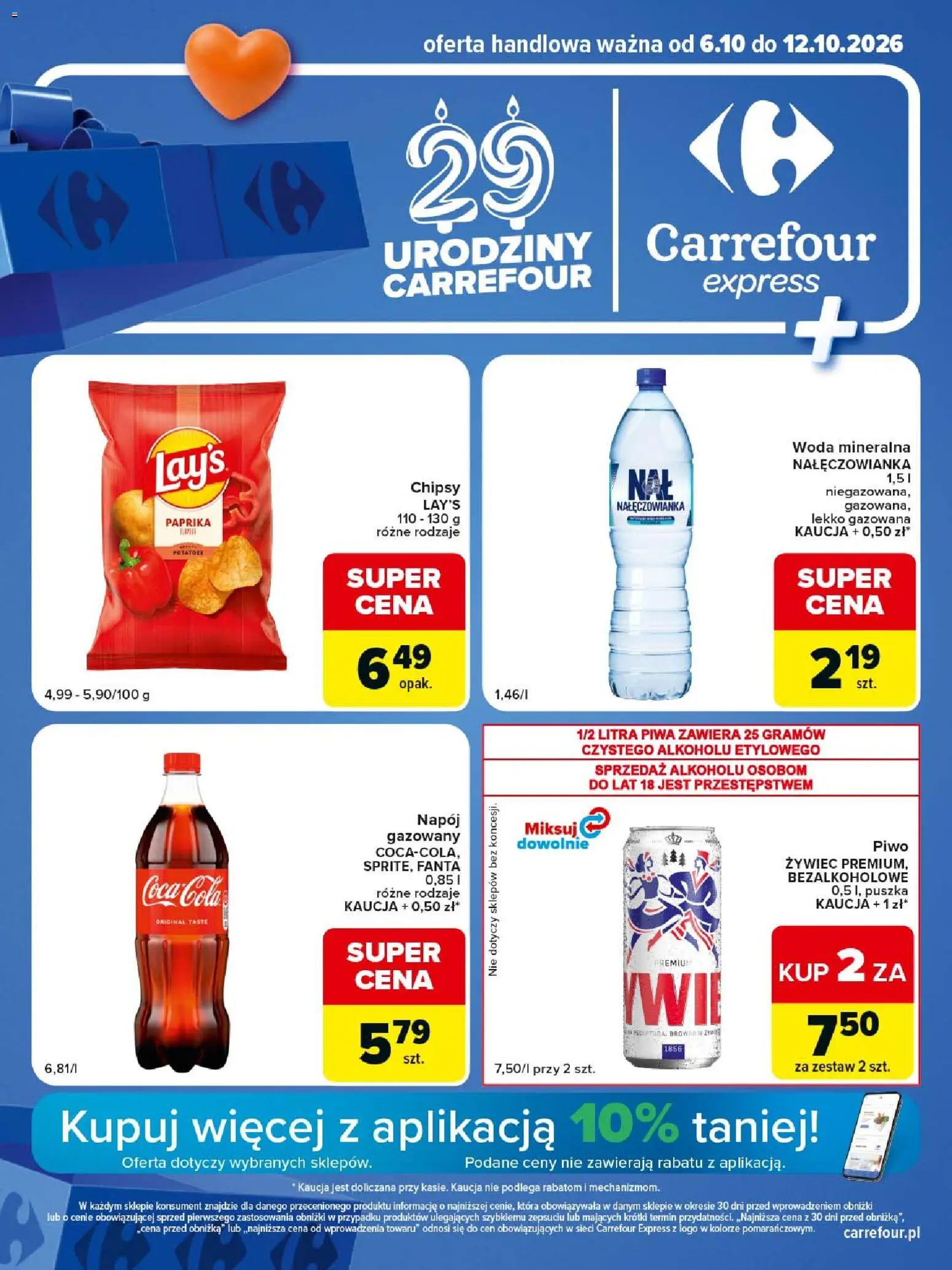Pogląd gazetki "Carrefour gazetka - Express II" ze sklepu Carrefour ważnej od 06.10.2026