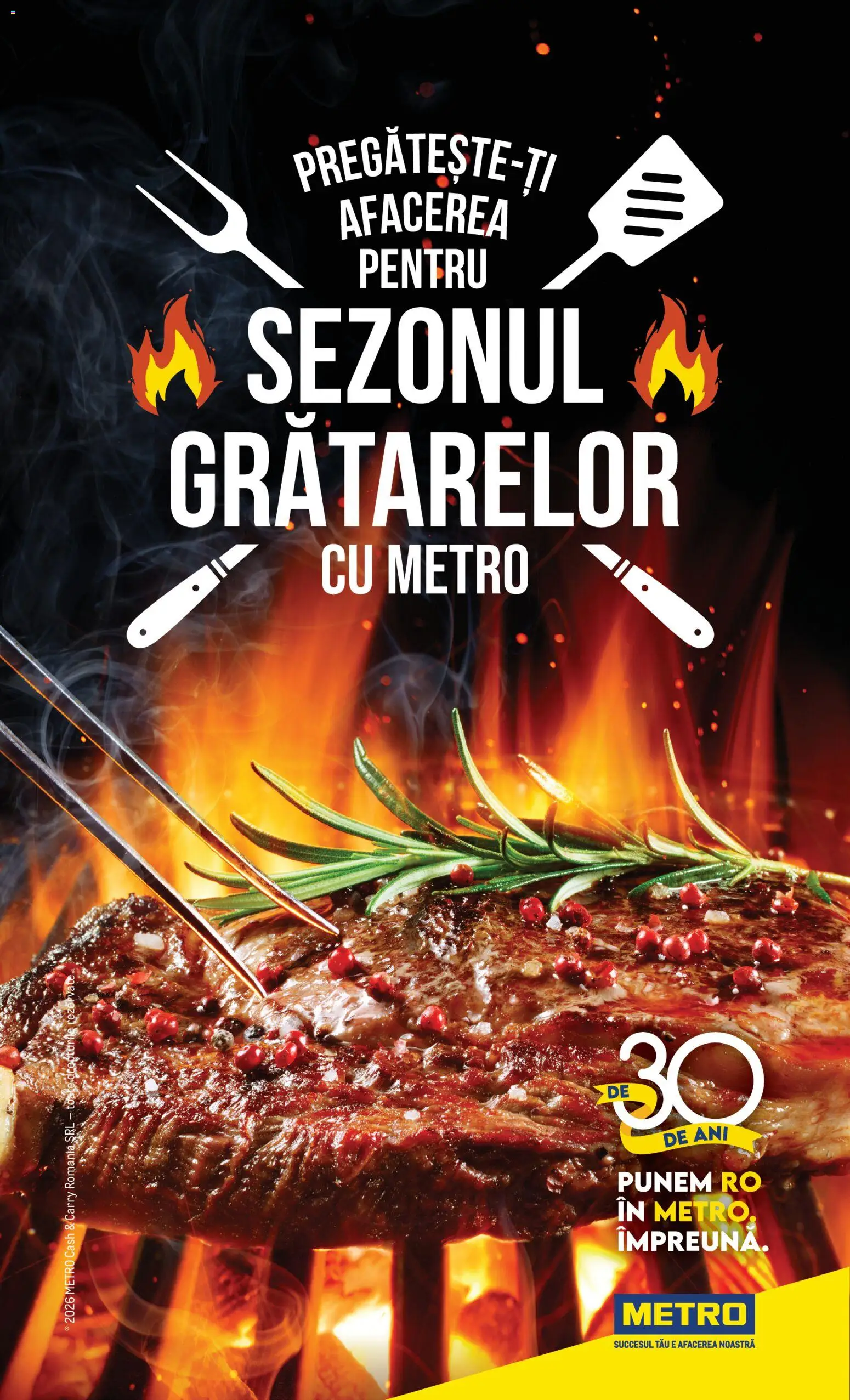Previzualizarea de cataloage: Metro Metro Catalog Sezonul Grătarelor valabil de la 01.05.2026
