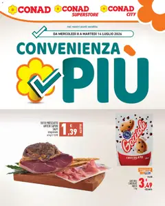 Anteprima dell'opuscolo Conad volantino Convenienza Più dal negozio Conad valido da 08/07/2026