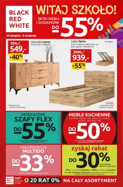 Pogląd gazetki "Black Red White promocje" ze sklepu Black Red White ważnej od 24.08.2026