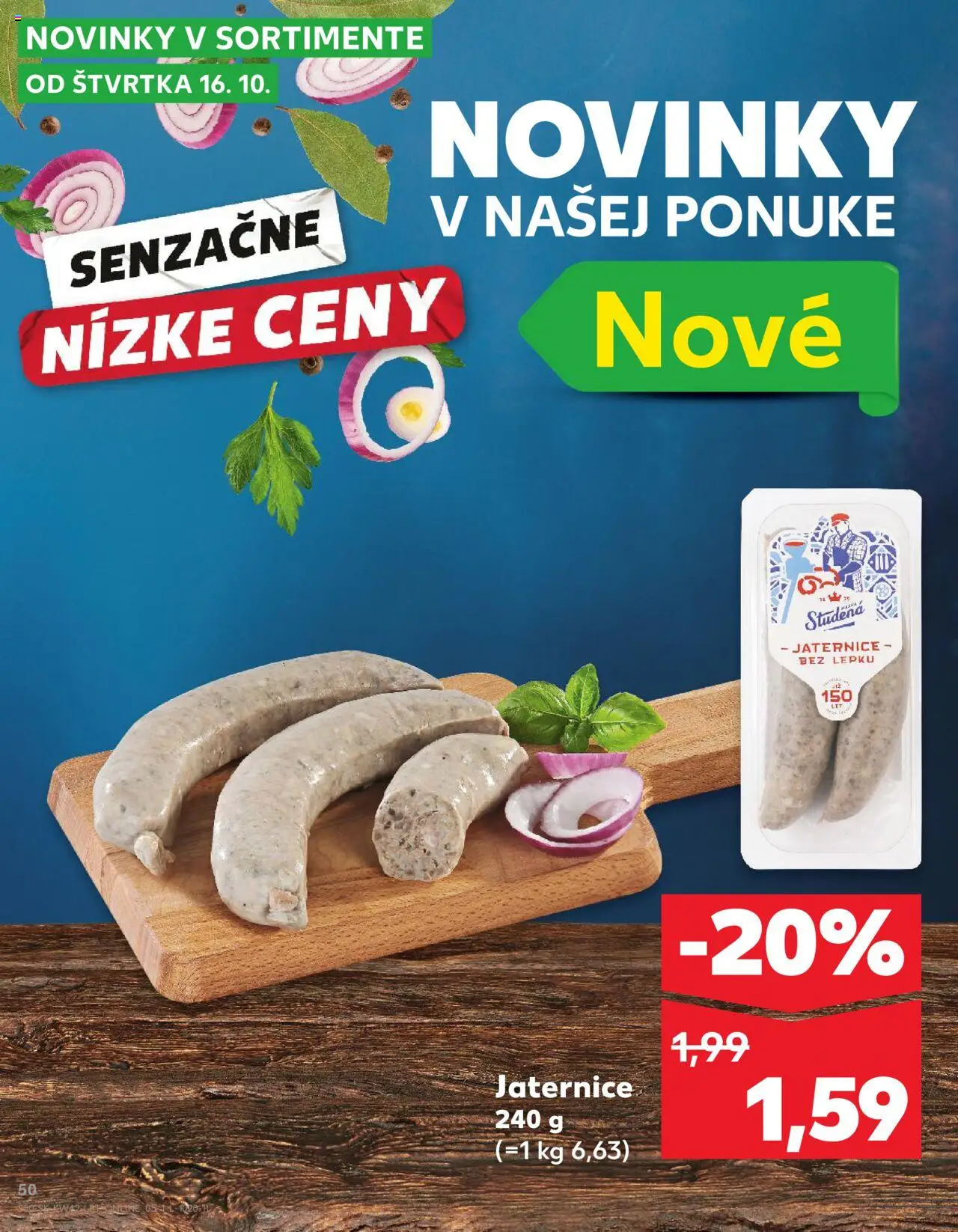Náhľad Kaufland letáku platného od 16.10.2025
