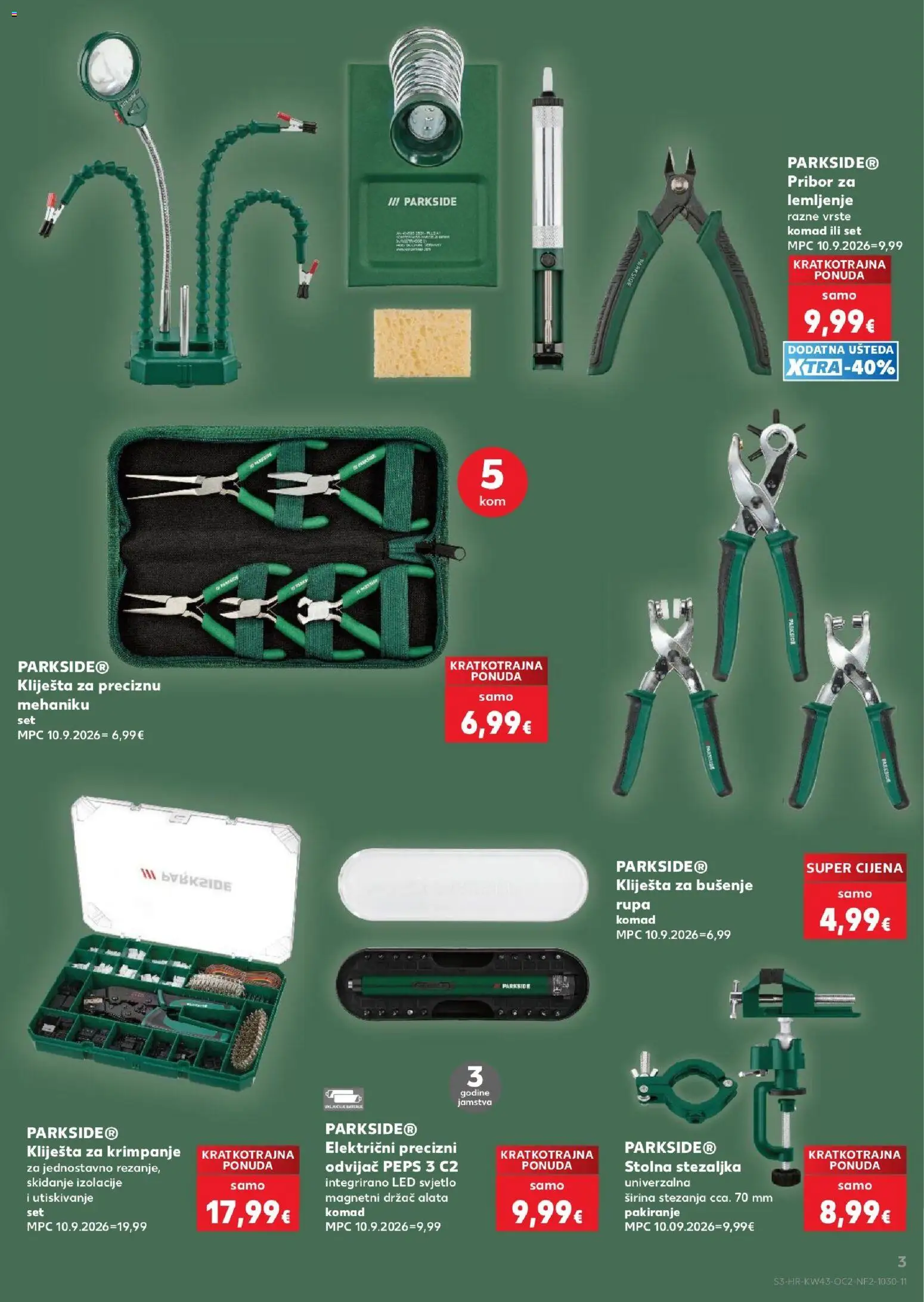 Kaufland HR - Kaufland HR akciós újság megtekintése, amely érvényes 2026.10.21.-től - Parkside, LED