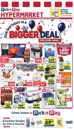Preview of Pick n Pay flyer valid from 24/07/2026