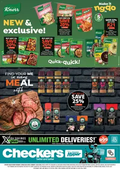 Preview of Checkers flyer valid from 29/06/2026