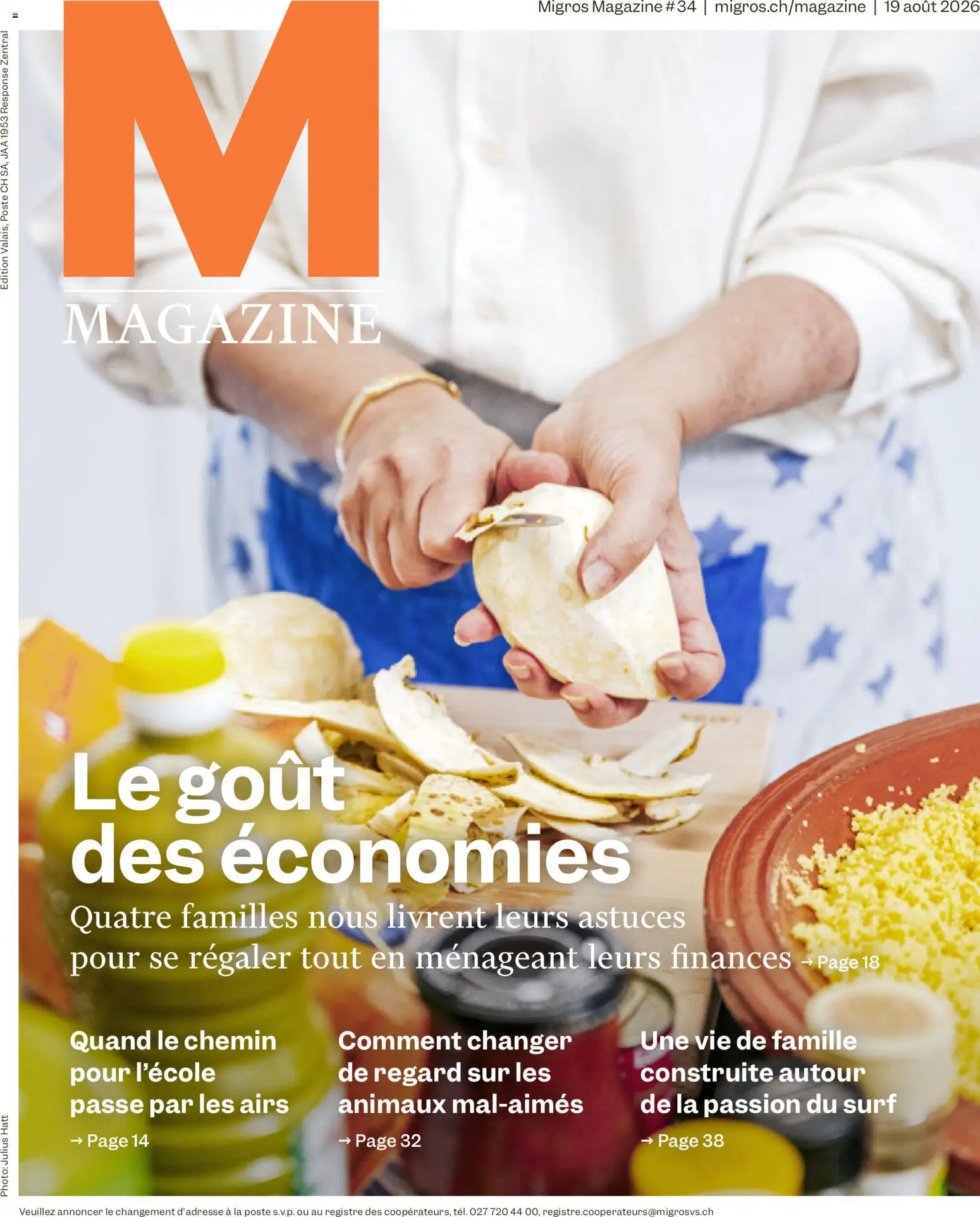 Vorschau des Merkblatts Migros aktionen Magazine FR vom Shop Migros gültig von 19.08.2026 bis 24.08.2026