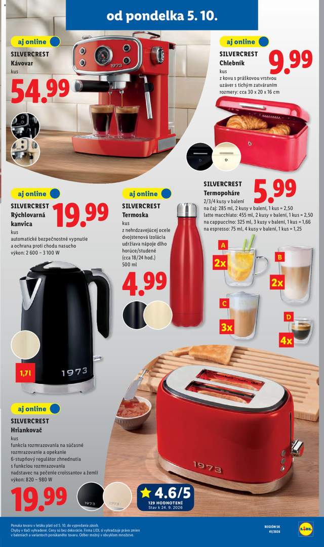 Nový Lidl leták od 05.10.