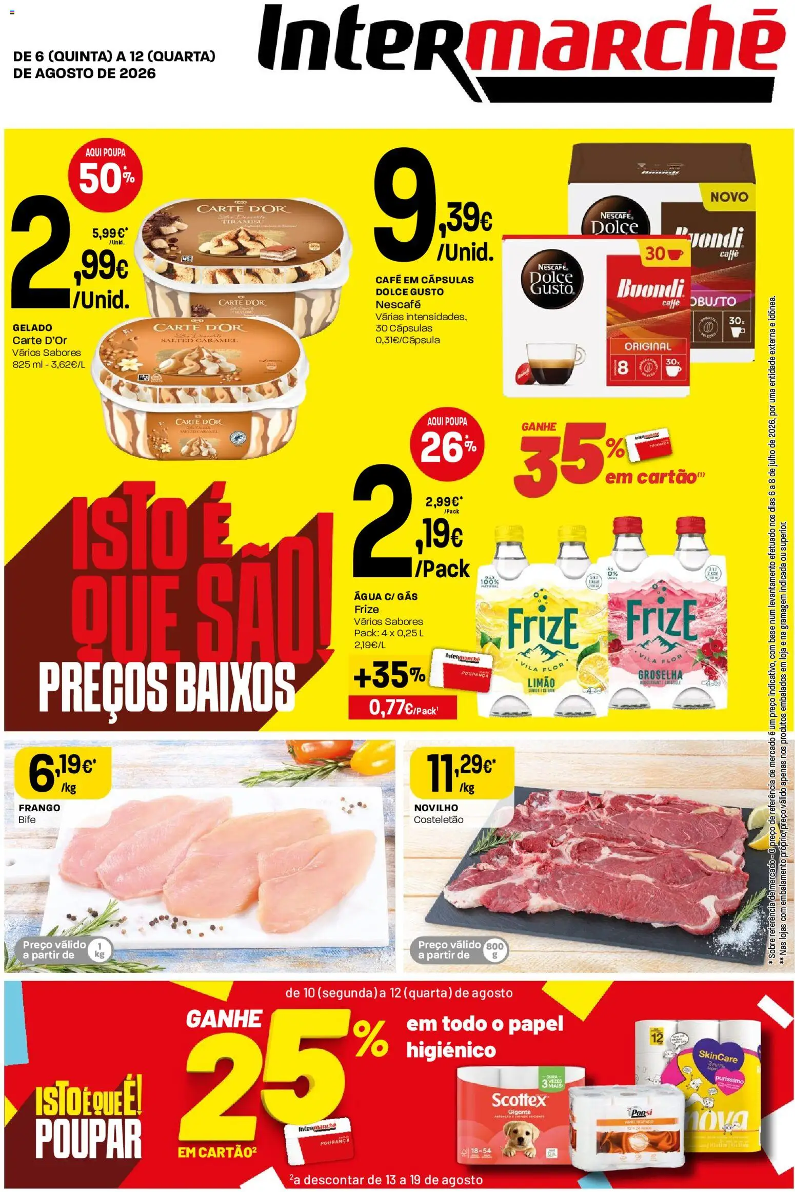 Pré-visualização do folheto da loja Intermarché válida a partir de 06/08/2026