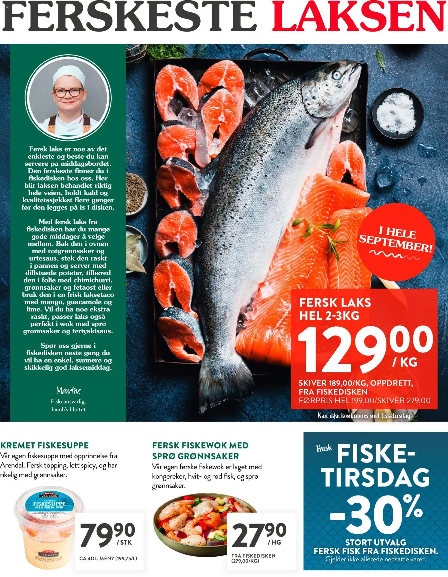 Forhåndsvis Jacobs kundeavis fra butikk Jacobs gyldig fra 31/08/2026