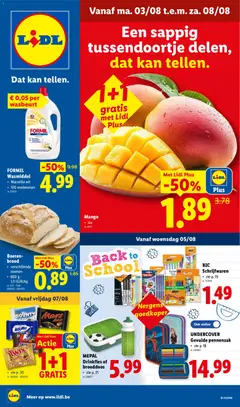 Voorbeeld van Lidl Folder week 32 van winkel Lidl geldig vanaf 03/08/2026