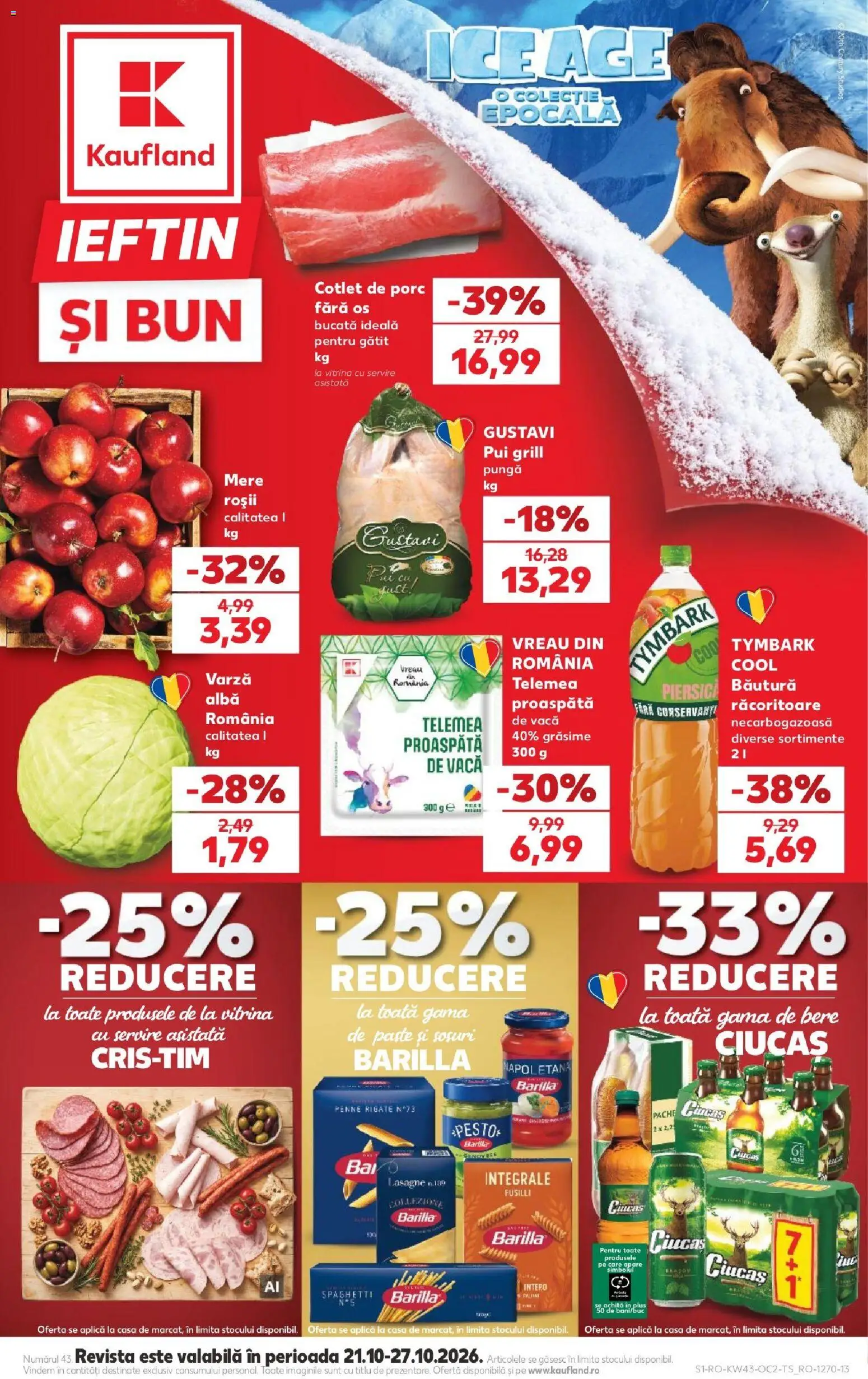 Catalog Kaufland de la 21.10.2026 - Revista "Kaufland Miercurea Ciuc" - Pagină 1