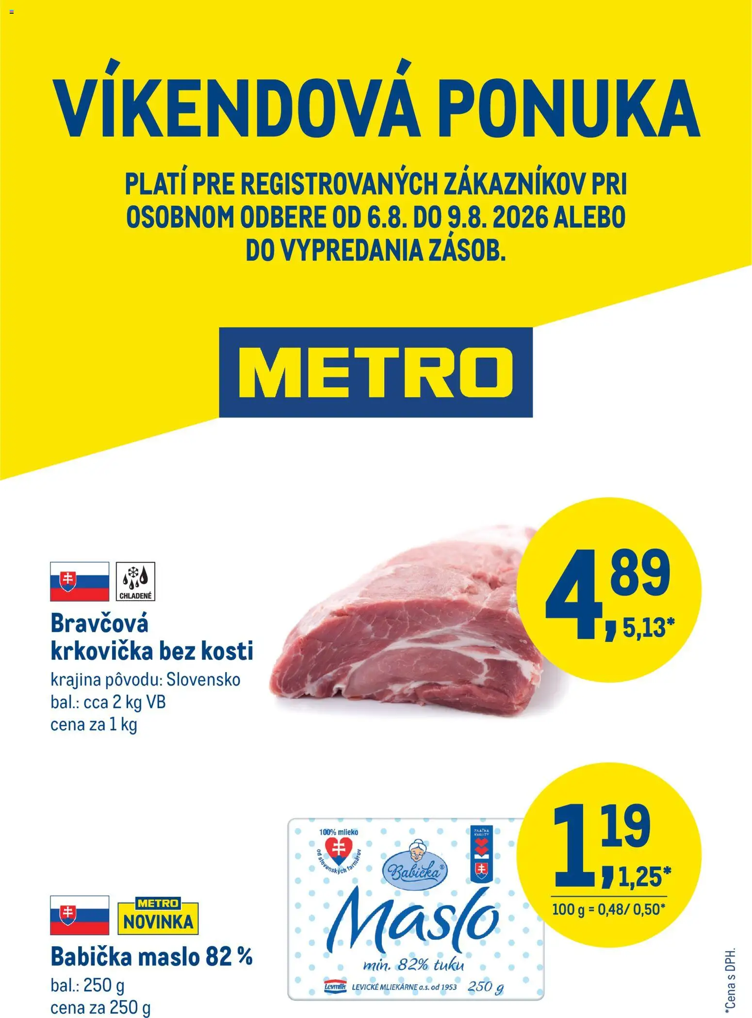 Náhľad Metro letáku platného od 06.08.2026