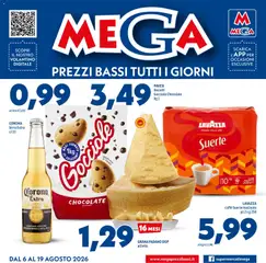 Anteprima dell'opuscolo Mega volantino dal negozio Mega valido da 06/08/2026