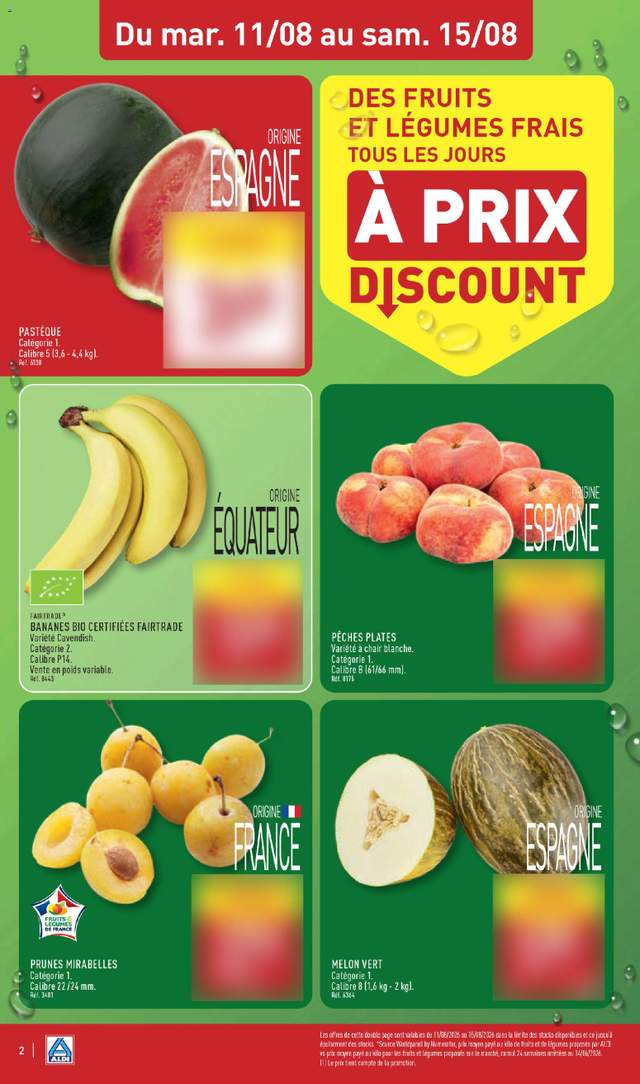 Nouveau catalogue Aldi à partir du 11/08