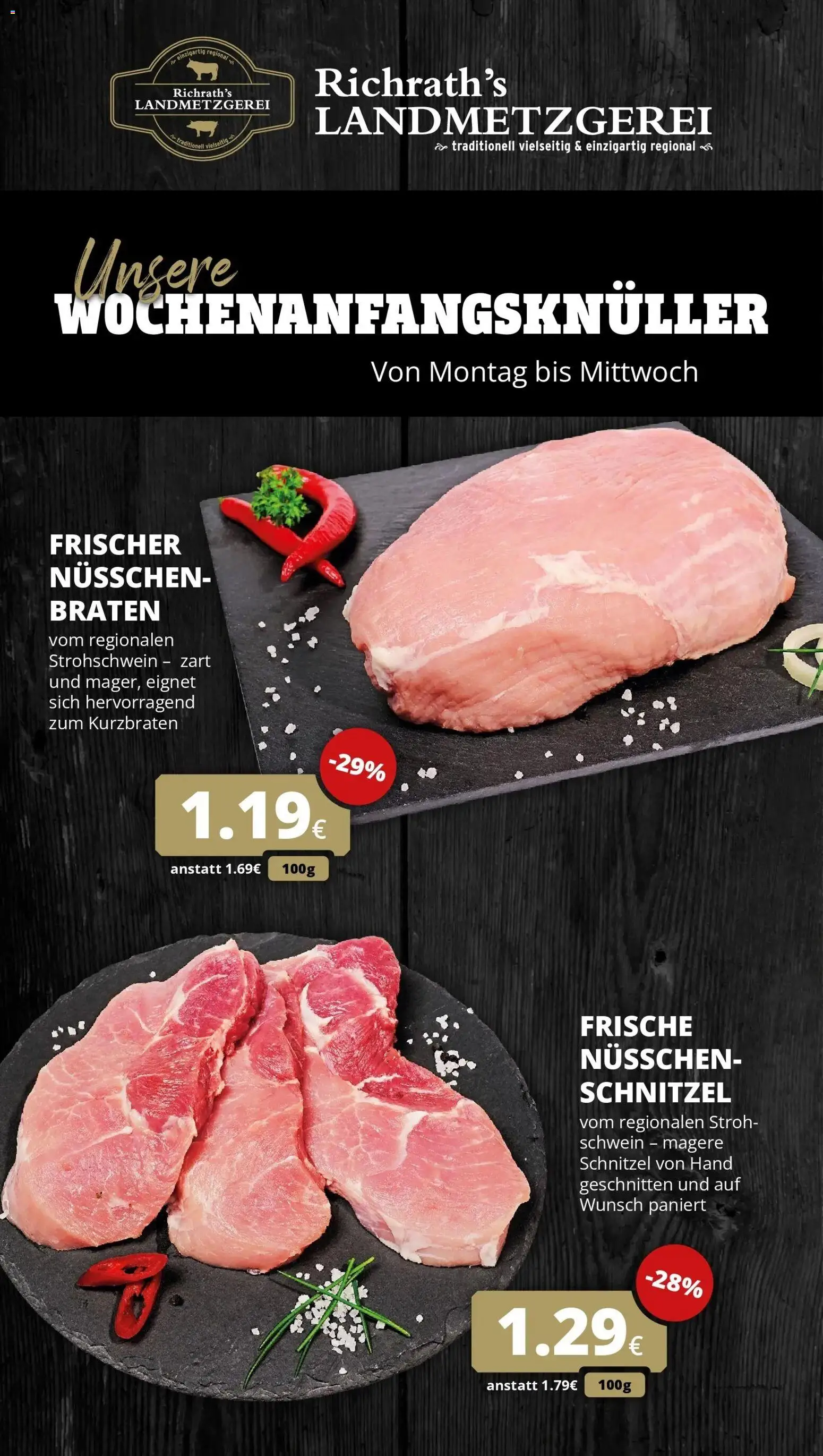 Vorschau von dem Prospekt des Geschäftes Rewe, gültig ab dem 26.10.2026