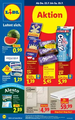 Vorschau der Angebote: Lidl Lidl Flugblatt - Wien, Langenzersdorf, Zwettl gültig ab 23.07.2026