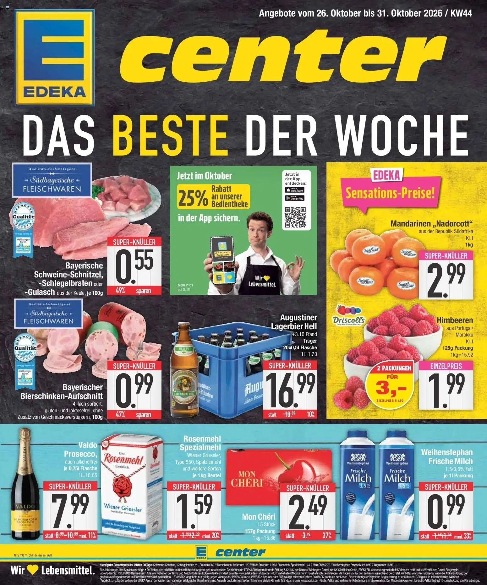 Vorschau von dem Prospekt des Geschäftes E center, gültig ab dem 26.10.2026