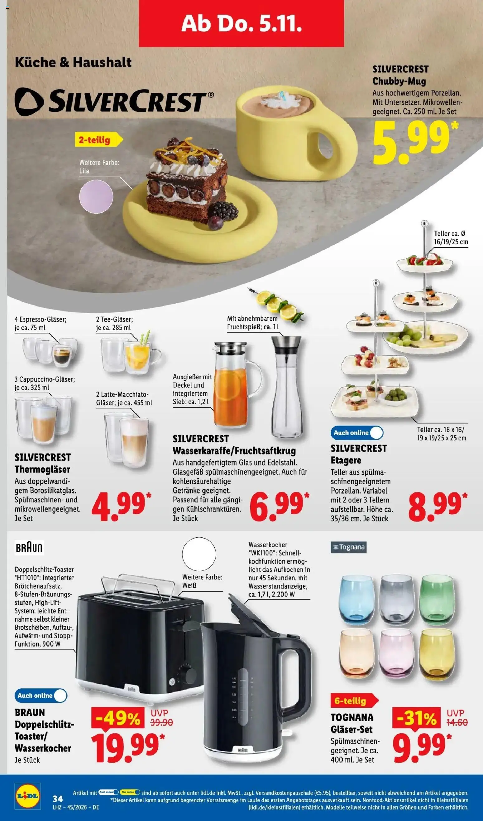 Vorschau von dem Prospekt des Geschäftes Lidl, gültig ab dem 02.11.2026