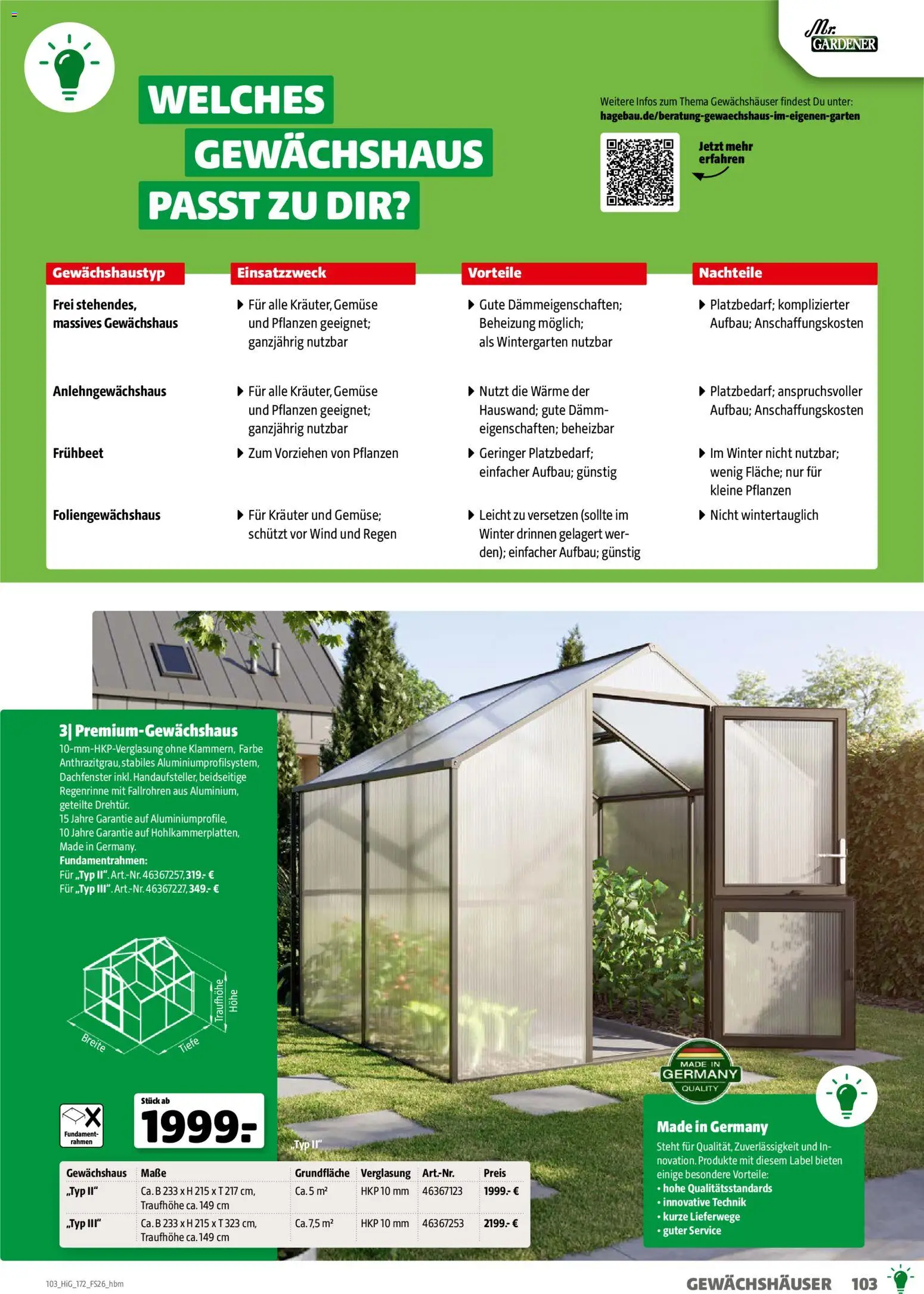 Vorschau von dem Prospekt des Geschäftes Hagebau, gültig ab dem 02.03.2026 - Gemüse
