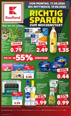 Vorschau von dem Prospekt des Geschäftes Kaufland, gültig ab dem 17.08.2026