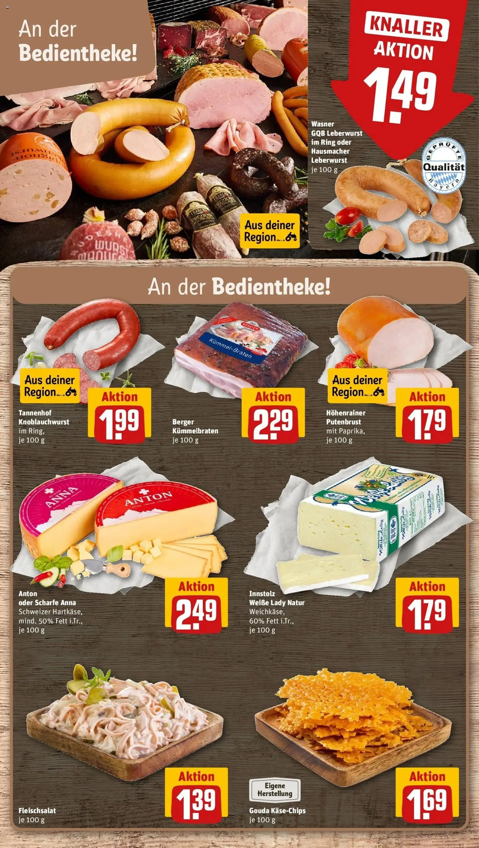 Vorschau von dem Prospekt des Geschäftes Rewe, gültig ab dem 12.10.2026