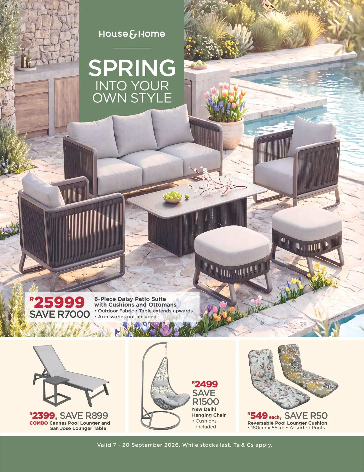 Preview of House and Home flyer valid from 07/09/2026