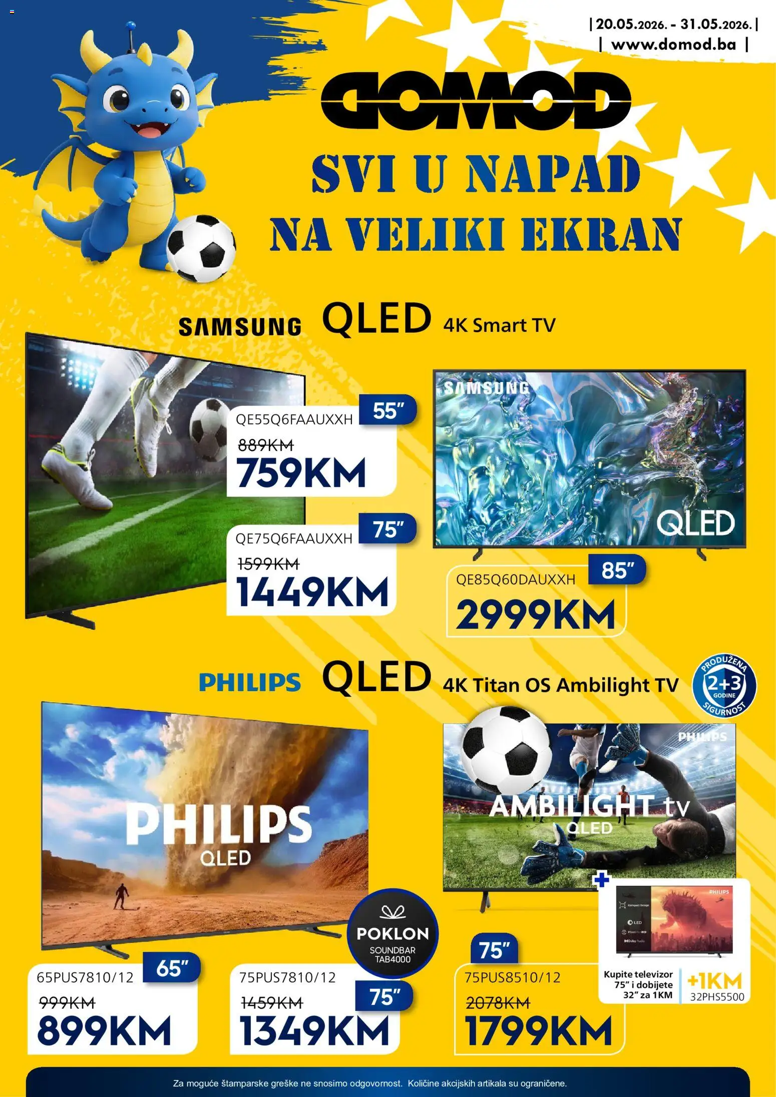 Pregled letka Katalog trgovine Domod vrijedi od 20.05.2026