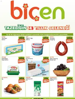 Biçen Market Biçen Market - Hafta Sonuna Özel 14.08.2026 - Broşürünün önizlemesi